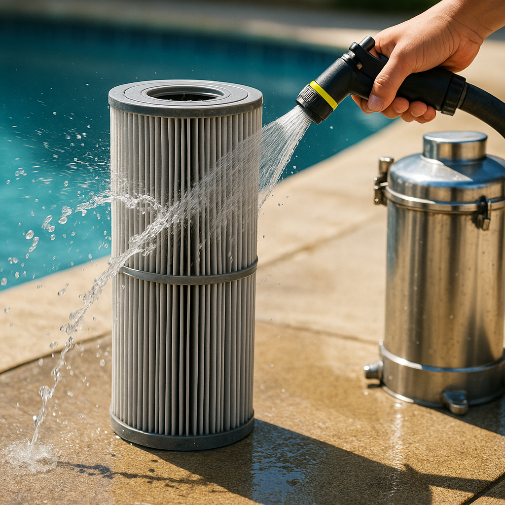 Filter cleaning
